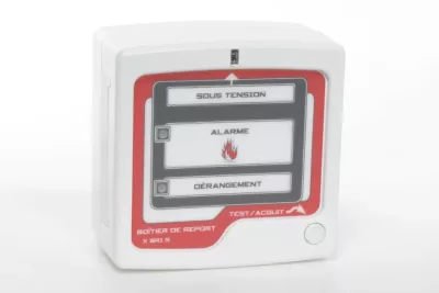 Boîtier de report incendie