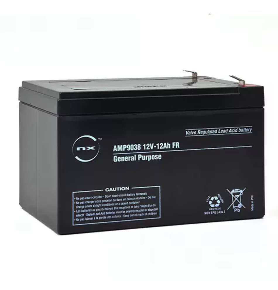 Lot de 2 batteries 12V-12AH