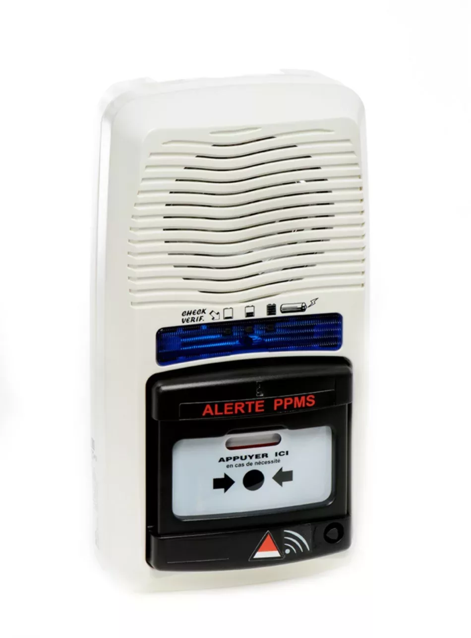 Tableau d'alerte PPMS Radio avec répéteur